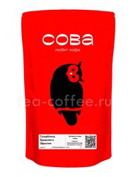Кофе Owl в зернах Супербленд Бразилии и Эфиопии Wintertime 1 кг Россия
