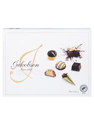 Jacobsen Praline Набор конфет в темном, горьком и молочном шоколаде с начинками  225 г 