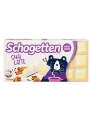 Schogetten Chai Latte белый шоколад чай латте и корица 100 г