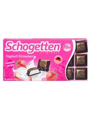 Шоколад Schogetten Yoghurt-Strawberry 100 гр Германия