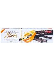 Carletti Sticks Orange темный шоколад со вкусом апельсина 75 г 