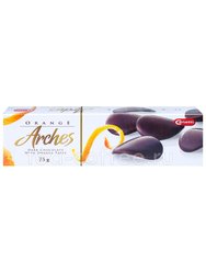 Carletti Arches Orange темный шоколад со вкусом апельсина 75 г 