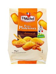 St Michel Мадлен Пирожное бисквитное со вкусом карамели 175 г 